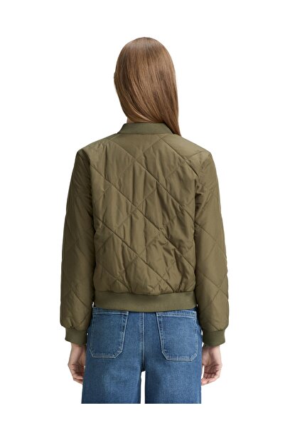 Tom Tailor Denim gesteppte Jacke mit Bomberkragen