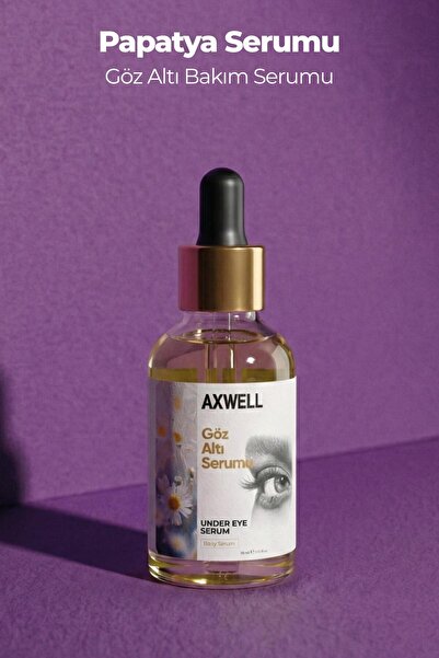 AXWELL Gerçek Papatya Taneli Göz Çevresi Serumu Kırışıklık Ve Morluk Karşıtı 30 Ml