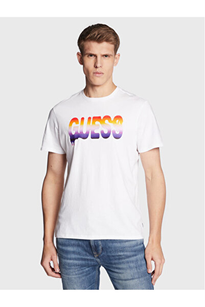 Guess Béžové tričko pre dospelých