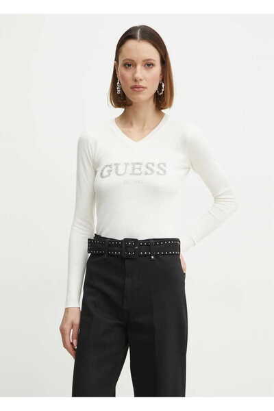 Guess HOLLY LOGO VN LS SWT