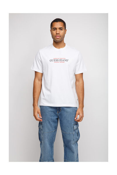 Guess Jeans Tričko GJ SS CN REG AMERICAN TRAD