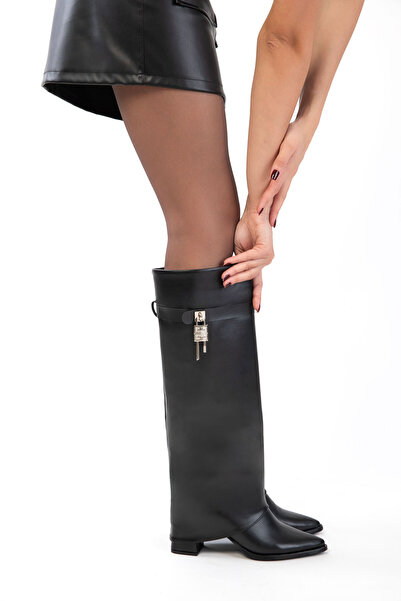 SOHO Μαύρες γυναικείες μπότες 21236