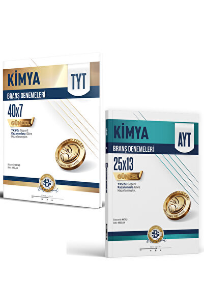 Bilgi Sarmal Yayınları Bilgi Sarmal  TYT  40 x 7 + AYT  25 x 13 Kimya  Branş ...