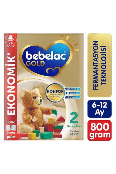 Bebelac Gold Konfor 2 Devam Sütü 6-12 Ay 800 Gr