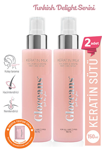 gloceans feel the glow Saç Bakım Sütü Avantajlı Set