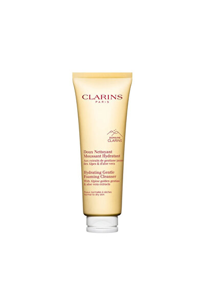 Clarins HYDRATING GENTLE FOAMING CLEANSER 125 ML Nemlendirici Köpük Yüz Temizleyici - Normal ve Kuru Ciltler