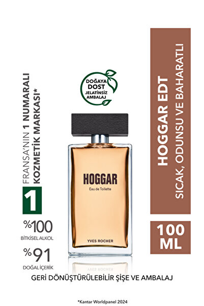 Yves Rocher Hoggar EDT-Erkek Parfüm-100ml