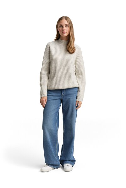 Tom Tailor Denim gemütlicher Rollkragenpullover entspannt