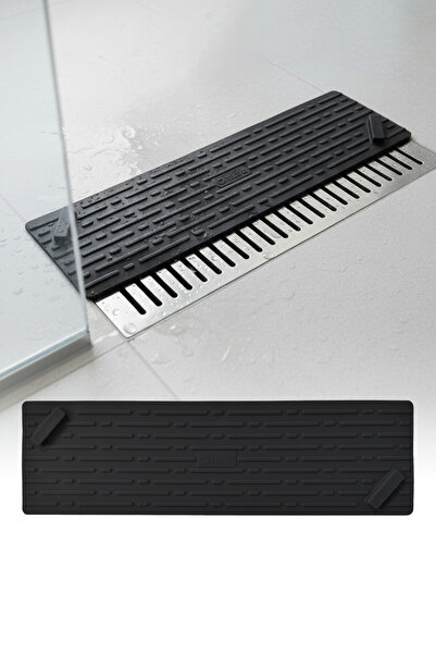 omilife Siyah Uzun Silikon Kötü Koku Önleyici Mat Gider Kapağı Tıpası – Banyo, Mutfak ve Balkon Lavabo Gider