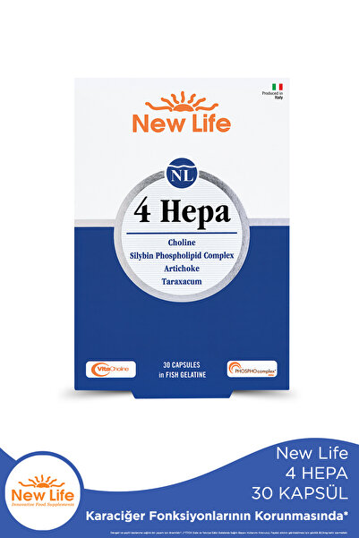 New Life 4 Hepa 30 Softgel Kapsül
