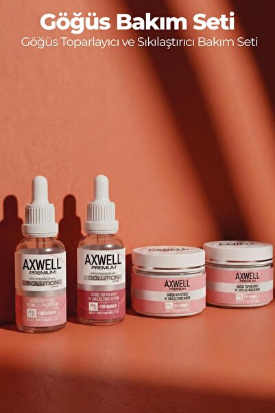 AXWELL PREMIUM Premium 4'lü Göğüs Bakım Seti