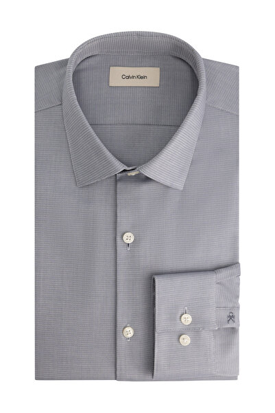 Calvin Klein SLIM ESNTL POPLIN STR SLD