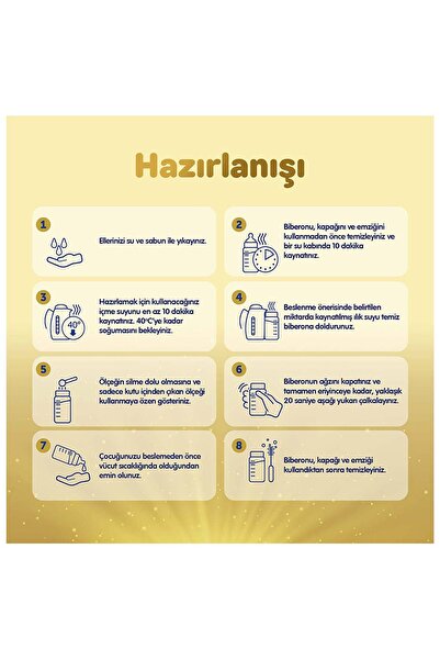 Bebelac Gold Konfor 1 Bebek Sütü 0-6 Ay 800 Gr