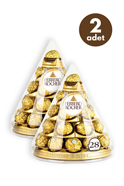 Ferrero Rocher Çikolata 28'li 350 Gr - 2 Adet - Hediyelik Çikolata