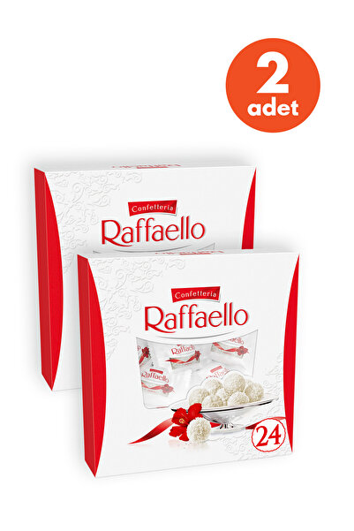 Raffaello Çikolata 24'lü 240 Gr ve Hediye Paketi - 2 Adet - Hediyelik Çikolata