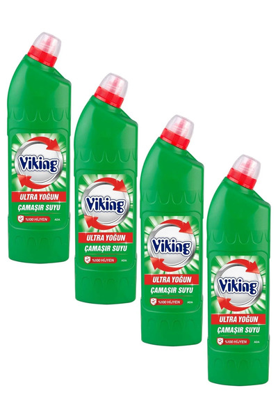 Viking Ultra Çamaşır Suyu Ada 764 ml 4 Adet