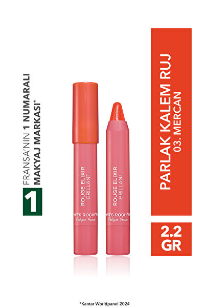 Yves Rocher Parlak Kalem Ruj-03 Mercan-50784