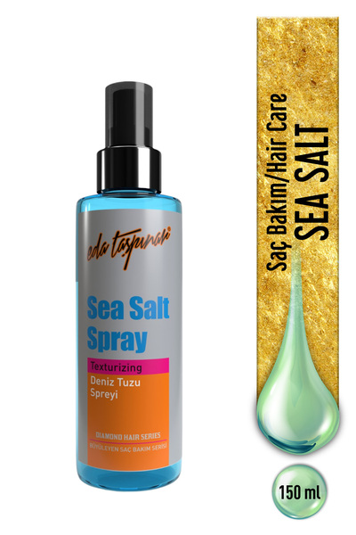 Eda Taşpınar Sea Salt Deniz Tuzu Etkili Saç Şekillendirici Sprey - 150ml. (EG...