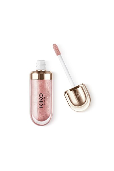Kiko Dudak Parlatıcısı-3D Hydra Lip Gloss Limited Edition-43 Timeless Rose-Besleyici ve Nemlendirici