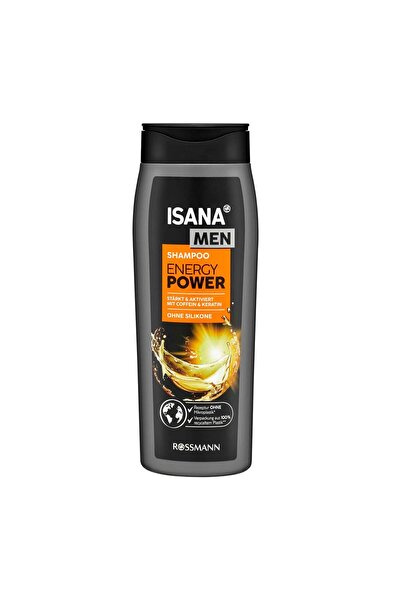ISANA Men Şampuan Kafein ve Keratin İnce Telli Saçlar İçin, 300 ml