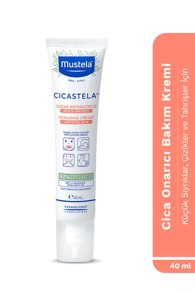 Mustela Cicastela Onarıcı Yatıştırıcı Cilt Bakım Kremi 40 ml