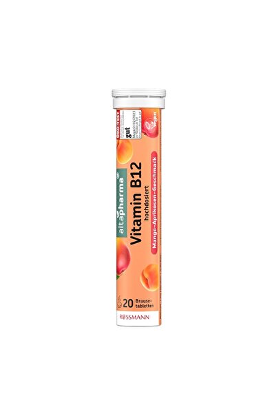 Altapharma Vitamin B12 İçeren Takviye Edici Gıda Efervesan Mango - Kayısı Aro...