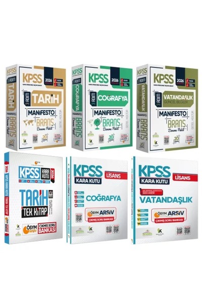 İnformal Yayınları 2026 KPSS GK Tarih Coğrafya Vatandaşlık Kara Kutu Soru Ban...