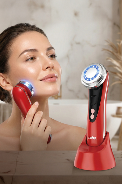 Sinbo SBI-5906 RF Lifting Etkili Cilt Sıkılaştırıcı - Kırmızı