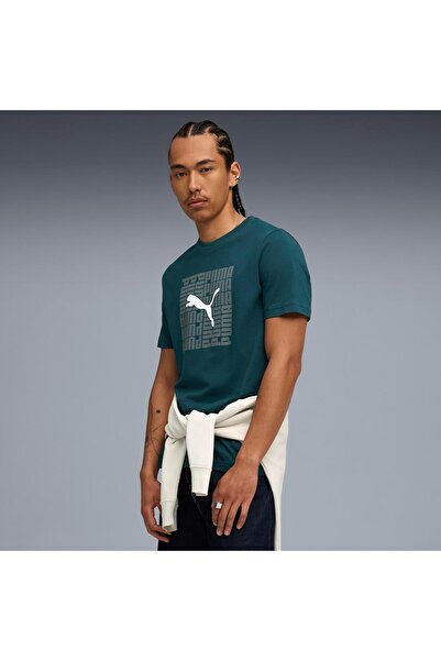 Puma Graphic Box Print T-Shirt