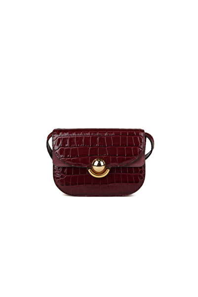 FURLA MINI crossbody kabelka SFERA kulatého tvaru - VITELLO ST.COCCO+SUEDE-