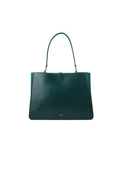 FURLA AGATA L TOTE - VITELLO TIFFANY LUX+VITELLO ROMA