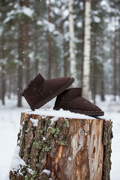 SOHO Braune Wildleder-Kinderstiefel und -Stiefeletten 21115