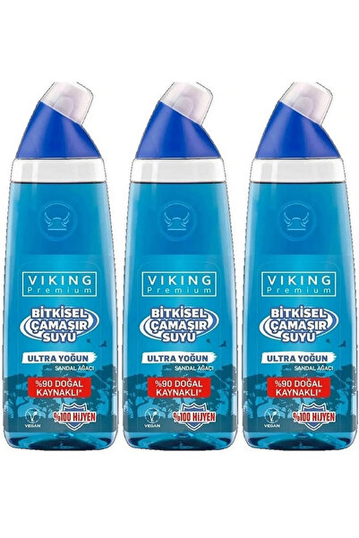 Viking Premium Çamaşır Suyu Sandal Ağacı 3 Adet 750 ml