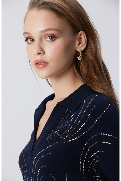 Network Silver Kadın Küpe