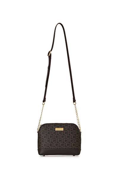 Pierre Cardin حقيبة كروس نسائية كبيرة باللون البني 05PO22Y1529