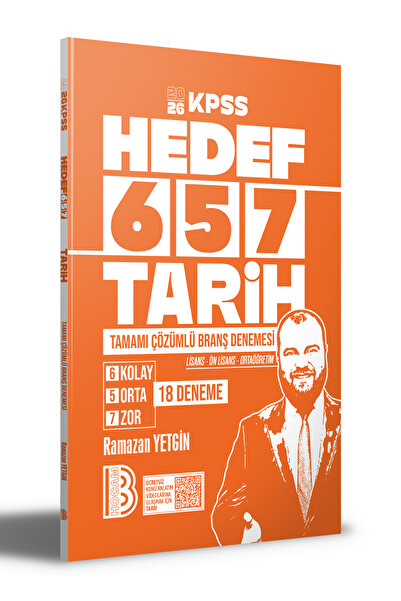 Benim Hocam Yayınları 2026 KPSS Genel Kültür Tamamı Çözümlü 6+5+7 Deneme Seti Benim Hocam Yayınları