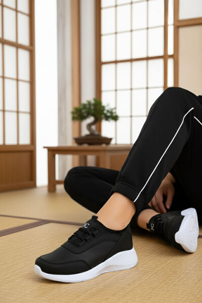 SOHO 19594 Μοντέλο μαύρο γυναικείο αθλητικό παπούτσια