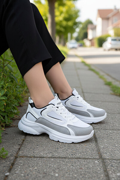 SOHO Y Damen Sneaker 18802 - Ice-Weiß-Schwarz