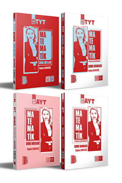 Benim Hocam Yayınları 2026 TYT-AYT Matematik Ders Notları ve Tamamı Video Çöz...