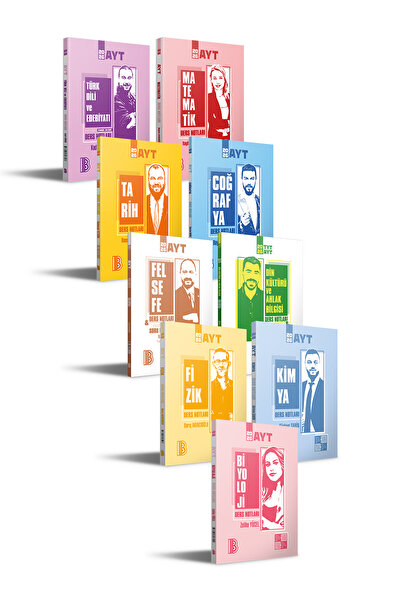 Benim Hocam Yayınları 2026 AYT Ders Notları Seti