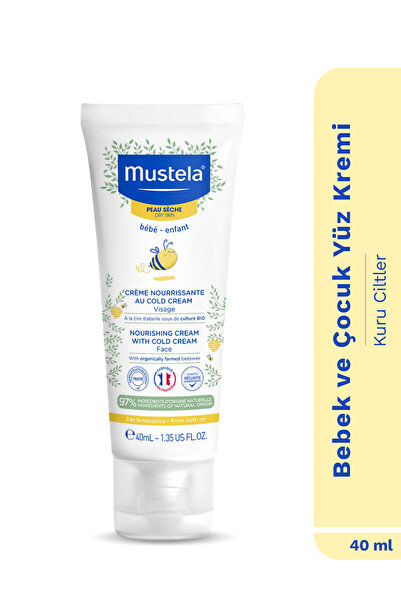Mustela Cold Cream İçeren Besleyici Yüz Kremi 40 ml