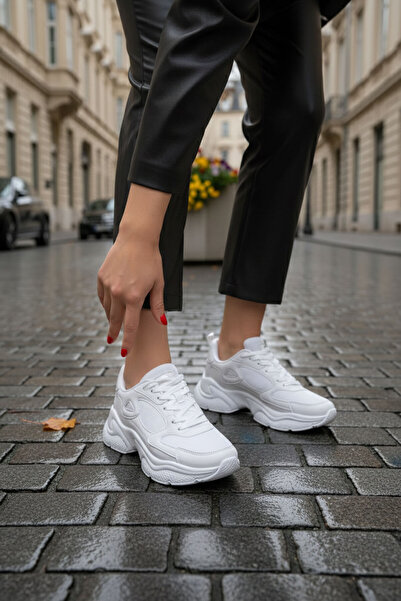 SOHO Beyaz Kadın Sneaker 18148