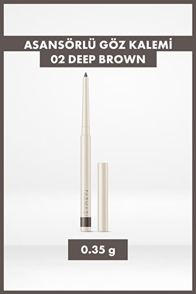 Farmasi Asansörlü Göz Kalemi | 02 Deep Brown