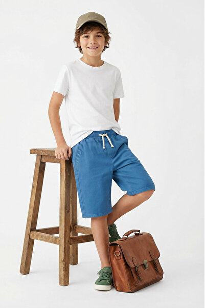 TRENDYOLKIDS Pantaloni scurți și bermude din denim pentru băieți, din bumbac ...