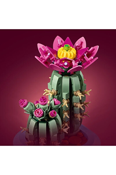 LEGO ® Botanicals Çiçekli Kaktüs 11509 - 9 Yaş ve Üzeri Çocuklar için Oyuncak Yapım Seti (482 Parça)