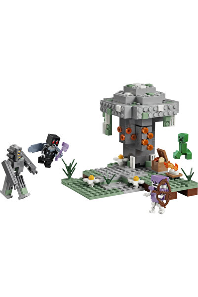 LEGO ® Minecraft® Solgun Bahçe 21586 - 7+ Yaş Çocuklar için Yaratıcı Oyuncak Yapım Seti (243 Parça)