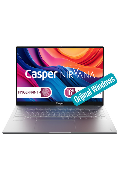 CASPER Nirvana S100 300NIT i7-13620H 16GB DDR5 480GB SSD 16" W11H Laptop S100...