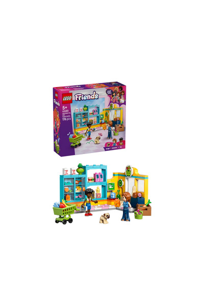 LEGO ®   مجموعة صنع الألعاب الإبداعية فريندز هارت ليك سيتي ماركتي 42680 – 5+ ...