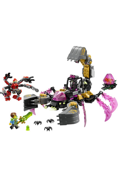 LEGO ® DREAMZzz™ Kabus Akrep Kazıcı 71513 – 7+ Yaratıcı Oyuncak Yapım Seti (505 Parça)