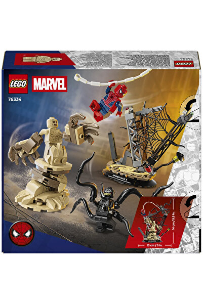LEGO ® ǀ Marvel Efsanevi Savaş: Örümcek Adam vs. Kum Adam 76334 - 9+ Oyuncak Yapım Seti (201 Parça)